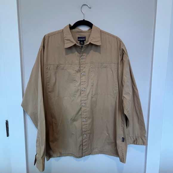 Patagonia Men's Tan Shirt Jacket - Picture 1 of 5